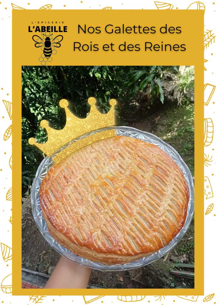 Affiche LES GALETTES DES ROIS ABEILLE
